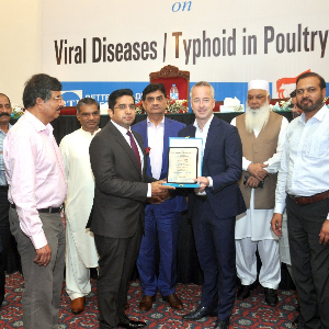 Seminar on  Viral Diseases / Typhoid in Poultry at Serena Hotel Faisalabad on 01-05-2018.