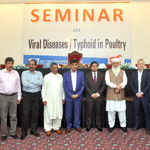 Seminar on  Viral Diseases / Typhoid in Poultry at Serena Hotel Faisalabad on 01-05-2018.